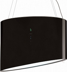 Островная вытяжка Falmec Spring Isola Glass Black в Москве , фото 1