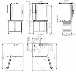 Пароконвектомат Retigo O1011IG Vision II, фото 3