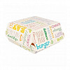 Коробка для бургера Garcia de Pou Parole 17,5*18*7,5 см, 50 шт/уп, картон фото