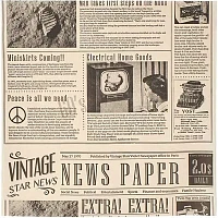 Газета [1000шт] ,L=30,5,B=30,5см (04146654) фото