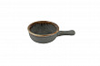 Соусник-сковорода  d 6 см фарфор цвет темно-серый Seasons (808111)