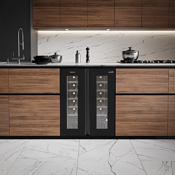 Встраиваемый винный шкаф Libhof CFD-38 Black фото