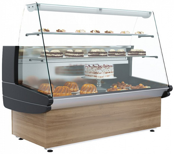 Витрина кондитерская Полюс К85 SM 1,2-1 (ВХСд-1,2 Полюс ЭКО (Паттерн)) фото