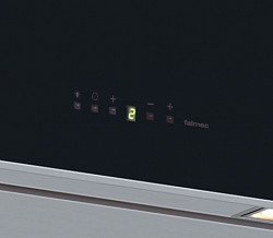 Пристенная вытяжка Falmec Laguna Steel Black 90 в Москве , фото 3