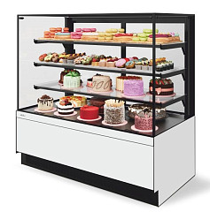 Витрина кондитерская Chilz Vete II kub lux 90, Белый глянец в Москве , фото 1