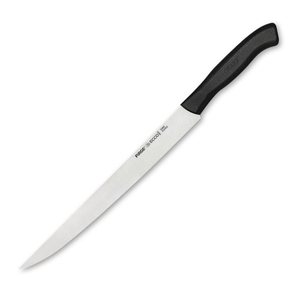 Нож поварской для нарезки филе Pirge 25 см, черная ручка (81240311) фото