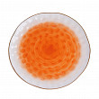 Тарелка  27 см оранжевая фарфор The Sun Eco