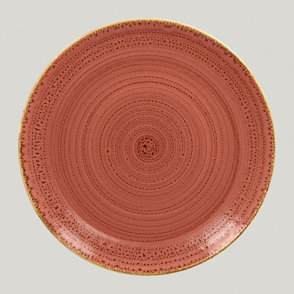 Тарелка плоская RAK Porcelain Twirl Coral 18 см фото