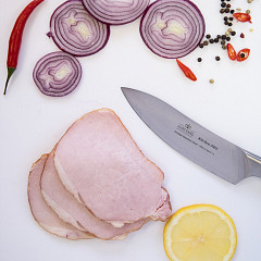 Доска разделочная Luxstahl 500х350х18 белая полипропилен в Москве , фото 6