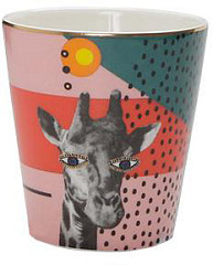 Чашка без ручки Porland 320 мл Wild Life Giraffe (425430) в Москве , фото