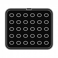 Форма для приготовления тарталеток Pavoni Форма S04 в Москве , фото 2