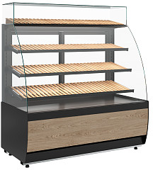 Витрина хлебная Полюс K70 N 0,9-1 LIGHT Bread (версия 2.0) (9005) в Москве , фото 3