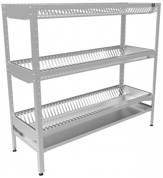 Стеллаж для сушки подносов Кобор СДП-100/53/430 фото