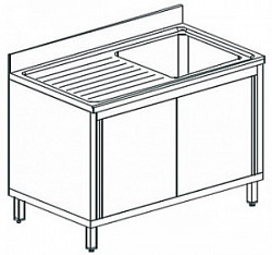 Ванна моечная Apach Chef Line LS127-55LWSD в Москве , фото