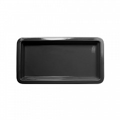 Гастроемкость керамическая Luxstahl Corone GN 1/3 322х168х30 мм черная [LQ-QK15077-K] в Москве , фото 3