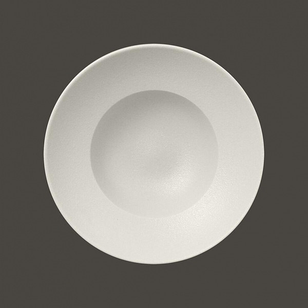 Тарелка круглая глубокая RAK Porcelain NeoFusion Sand 23 см (белый цвет) фото