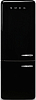 Отдельностоящий двухдверный холодильник Smeg FAB38LBL фото