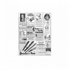 Упаковочная бумага Garcia de Pou Газета, 28*34 см, жиростойкий пергамент, 1000 шт/уп в Москве , фото