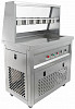 Фризер для жареного мороженого Foodatlas KCB-1F (контейнеры, световой короб, стол для топпингов) фото