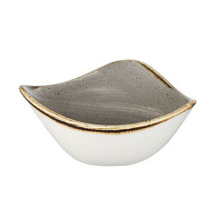 Салатник треугольный Churchill Stonecast Peppercorn Grey SPGSTRB71 в Москве , фото