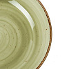Тарелка глубокая Petye New Rustics 25,5 см, зеленая MB-PTP-255-RST-JDE фото