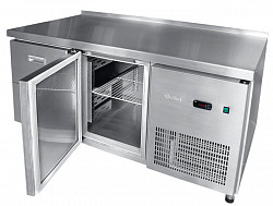 Холодильный стол Abat СХС-70-02 неохлаждаемая столешница с бортом (дверь, дверь, дверь)  (24120011110) в Москве , фото 5