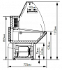 Холодильная витрина Марихолодмаш Нова ВХСн-1,2 фото