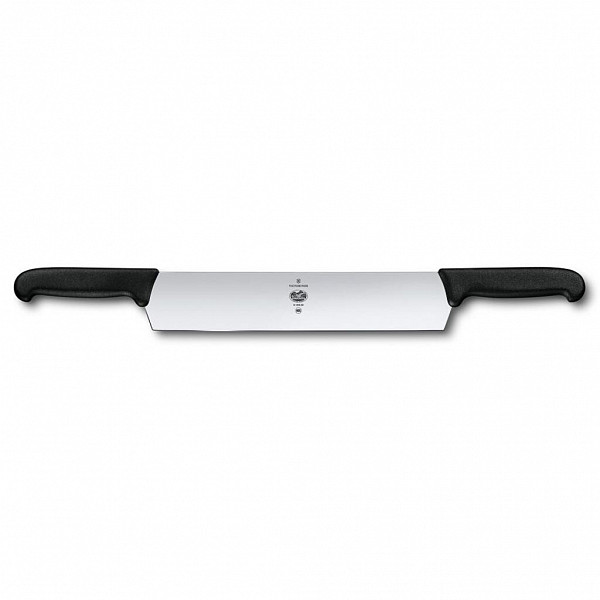 Нож для сыра с двумя ручками Victorinox 30 см, ручка фиброкс фото