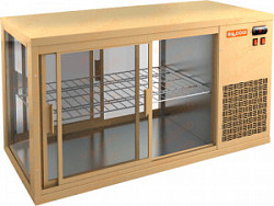 Витрина холодильная настольная Hicold VRL T 1100 R Beige в Москве , фото
