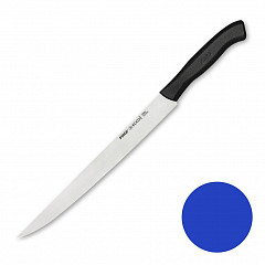 Нож поварской для нарезки филе Pirge 25 см, синяя ручка в Москве , фото