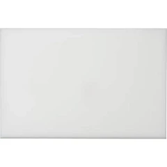 Доска разделочная ALM пластик ,H=12,L=380,B=250мм белый (04091311) фото