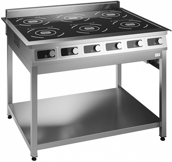 Плита индукционная Eksi ИПЭ-6 К 4х3,5/2х5 фото