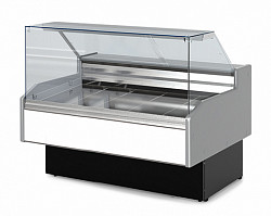 Холодильная витрина Golfstream Двина QS 150 ВC белая в Москве , фото 1