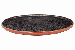 Тарелка мелкая Cosy&Trendy d 27 см, Elements Maroon (5697028) в Москве , фото 1