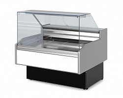 Холодильная витрина Golfstream Двина QS 120 ВС белая в Москве , фото 1