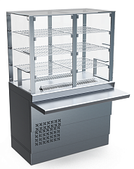 Прилавок-витрина холодильный закрытый Rada ПВХЗЧ-11,2 в Москве , фото 1