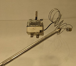 Термостат Viatto Commercial для WB EGO 30°C - 110°C 1-полярн. 1CO 16А ø датчик 6мм д.штока 138мм фото