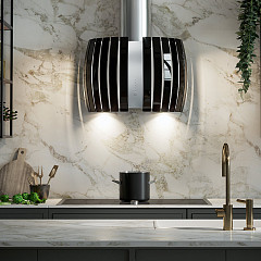 Пристенная вытяжка Falmec Prestige Glass Black 65 в Москве , фото 4