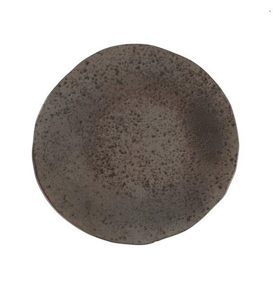 Тарелка Porland d 22 см h 2,7 см, Stoneware Ironstone (18DC22 ST) фото