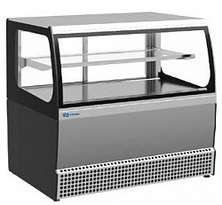 Витрина кондитерская Kayman KВК-950М кассовая Люкс черный в Москве , фото