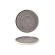 Тарелка мелкая с прямым бортом  CHEFS Walled Stonecast Peppercorn Grey SPGSWP161