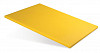 Доска разделочная Luxstahl 600х400х18 желтая полипропилен фото