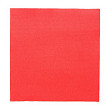 Салфетка бумажная двухслойная  Double Point красная, 33*33 см, 50 шт