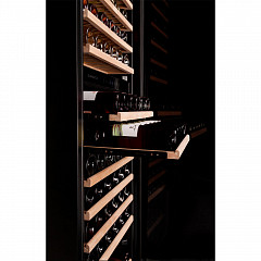 Винный шкаф двухзонный Dunavox DX-166.428DBK в Москве , фото 5