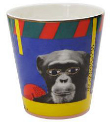 Чашка без ручки Porland 320 мл Wild Life Monkey (425430) в Москве , фото