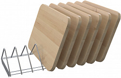 Комплект полки для досок Atesy ШЗДП-4-1200-02-1 в Москве , фото