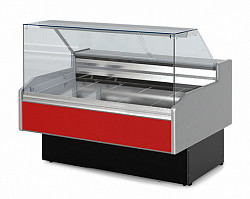 Холодильная витрина Golfstream Двина QS 150 ВC красная в Москве , фото 1