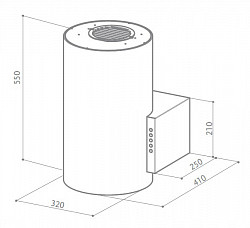Пристенная вытяжка Faber Bios EG6 BK/XS F32 в Москве , фото 4