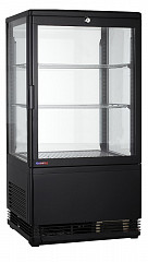 Шкаф-витрина холодильный Cooleq CW-58 Black в Москве , фото 1