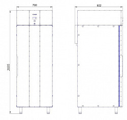 Холодильный шкаф Italfrost S700 SN в Москве , фото 2